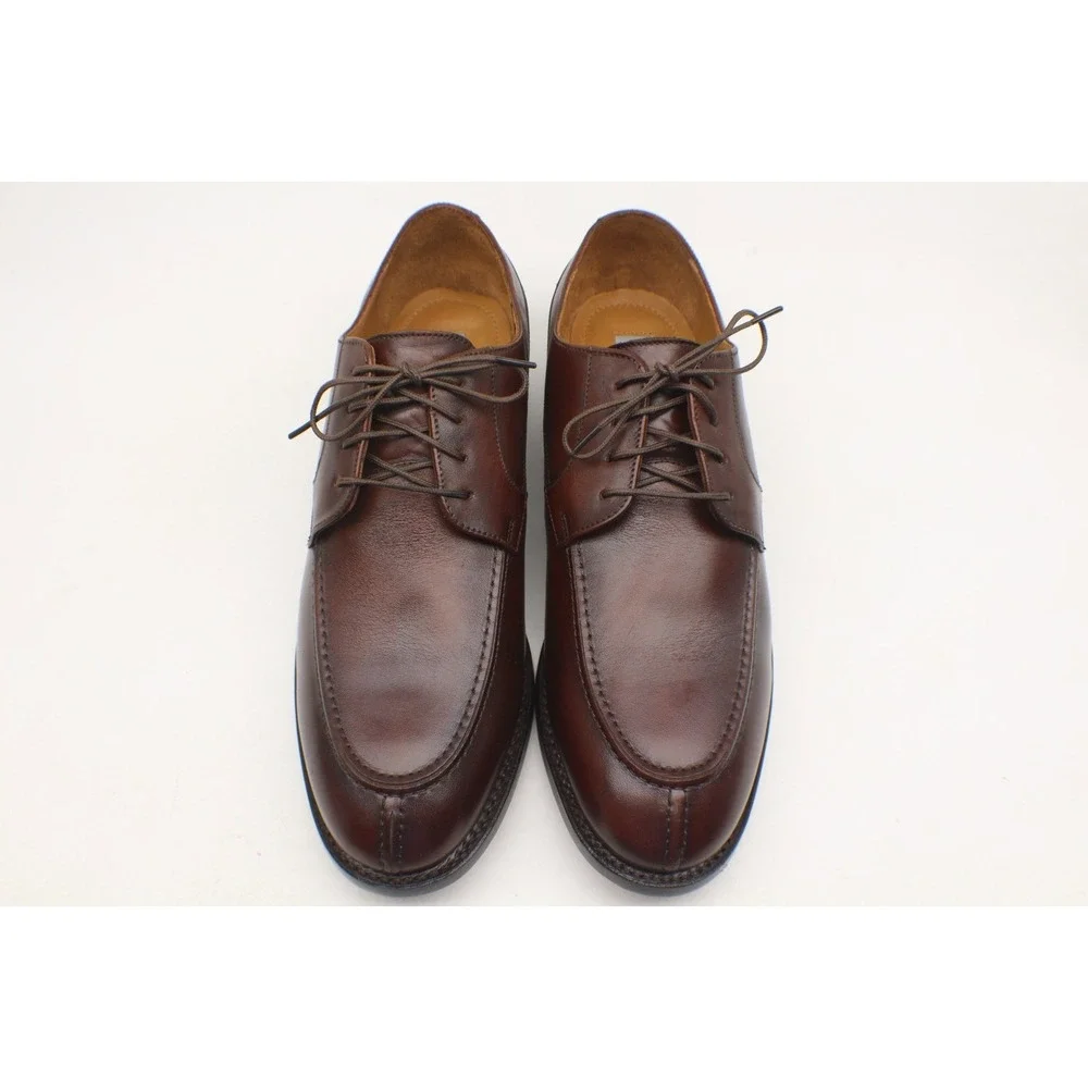 Florsheim Imperial Men's 10.5 D Burgundy Leather Split Toe Oxford Shoes 18273-02